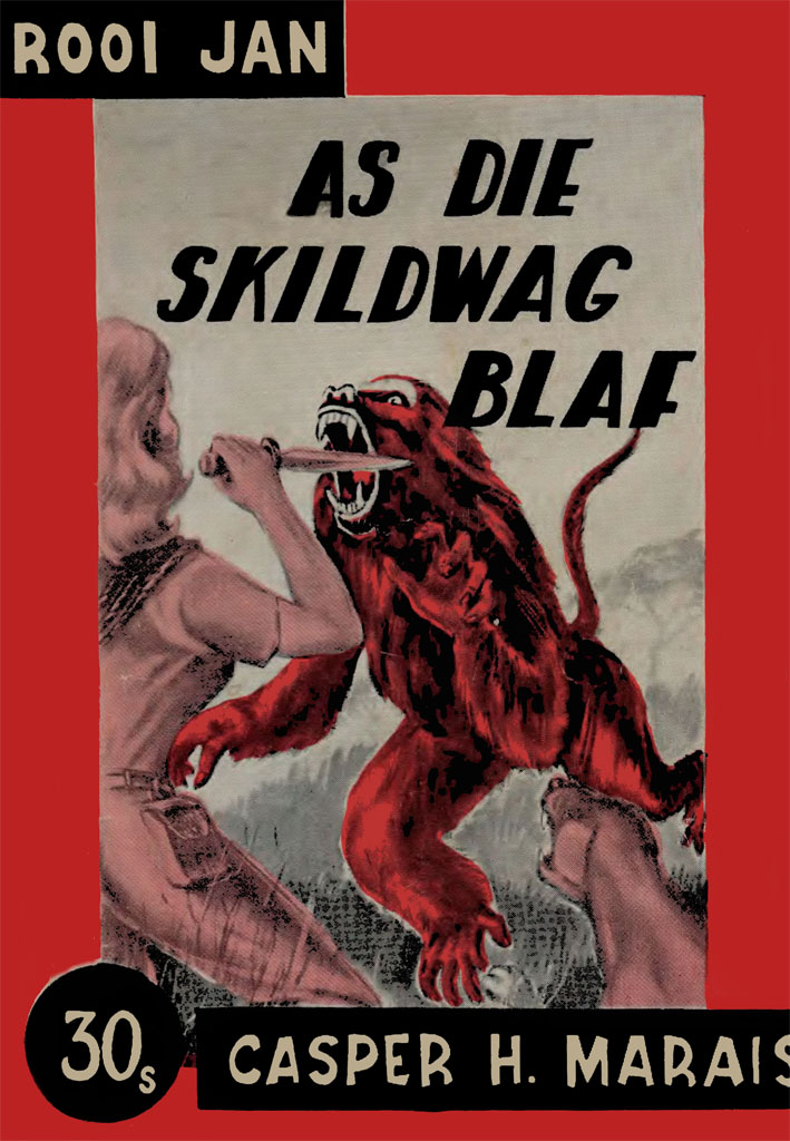 As die skildwag blaf